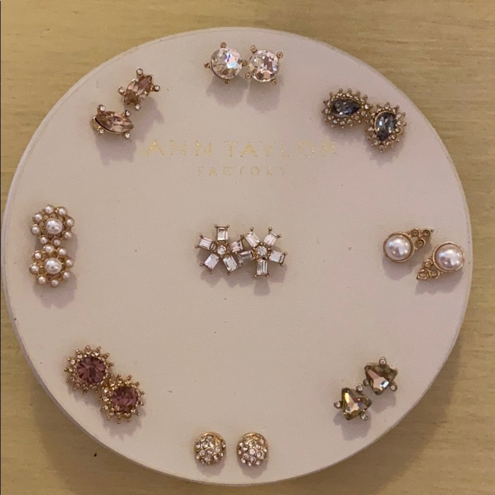 Nine (9) Dainty Earrings